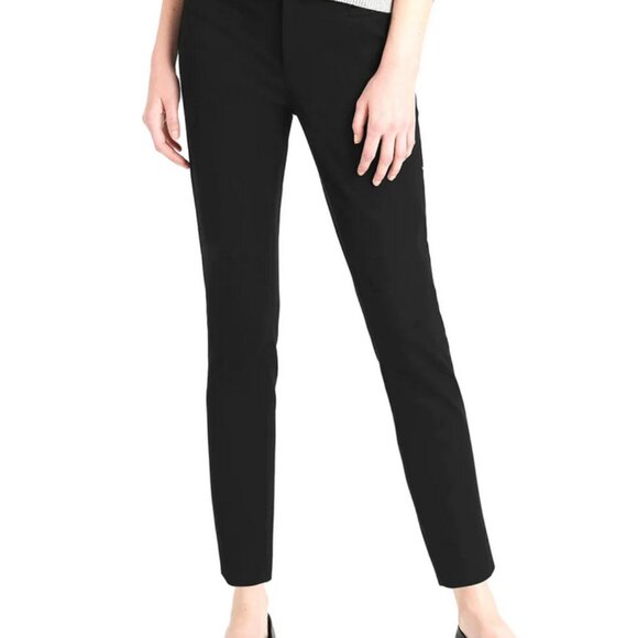 Banana Republic Pants - Banana Republic Petite Midrise Skinny Sloan Ankle Pants size 4P black